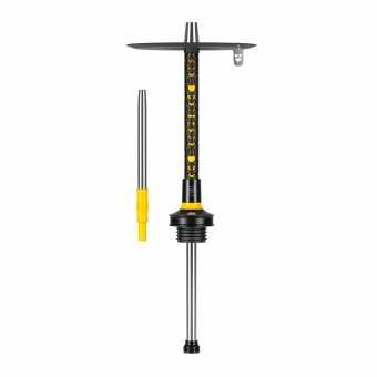 Кальян MISHA Revolt Hero - Smile (Черный Желтый) Без колбы