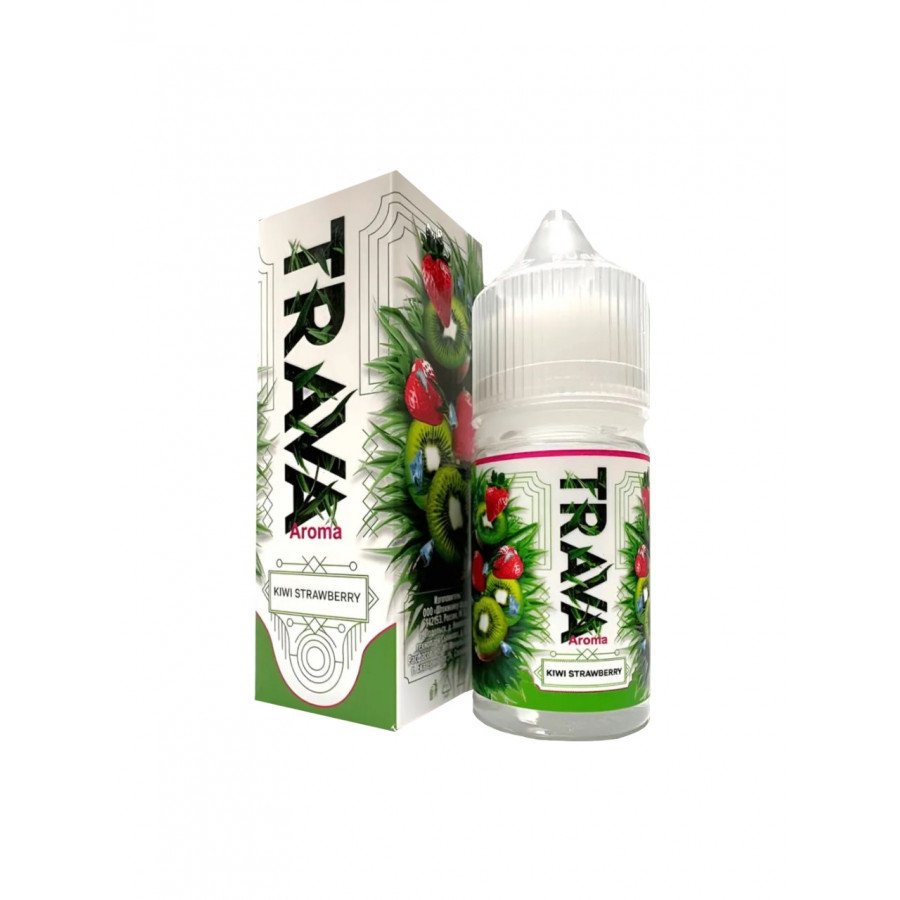 Фото и внешний вид — Конструктор TRAVA - Kiwi Strawberry (Киви Клубника) 30мл 0мг
