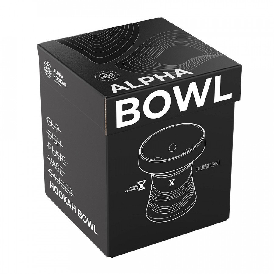 Фото и внешний вид — Чаша ALPHA BOWL - Fusion (Black)