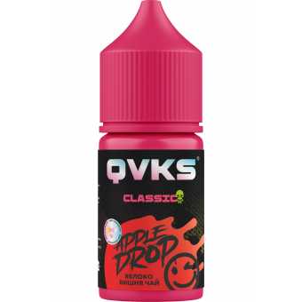 Жидкость QVKS Classic - Яблоко Вишня Чай 30мл strong