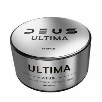 Табак для кальяна DEUS 30г - Ultima (Грецкий орех и имбирь)