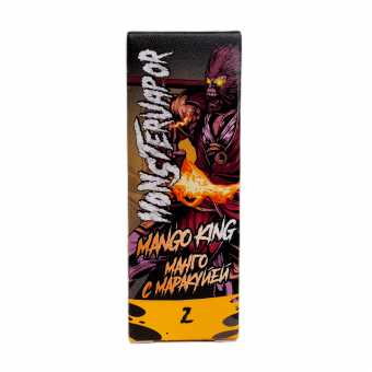 Жидкость MONSTERVAPOR SALT - Mango King (Манго с маракуйей) 30мл 20мг