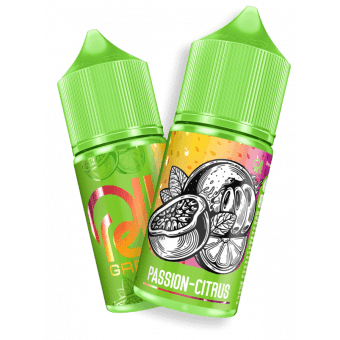 Жидкость RELL GREEN SALT - Passion Citrus (Маракуйя цитрус) 30мл 20мг