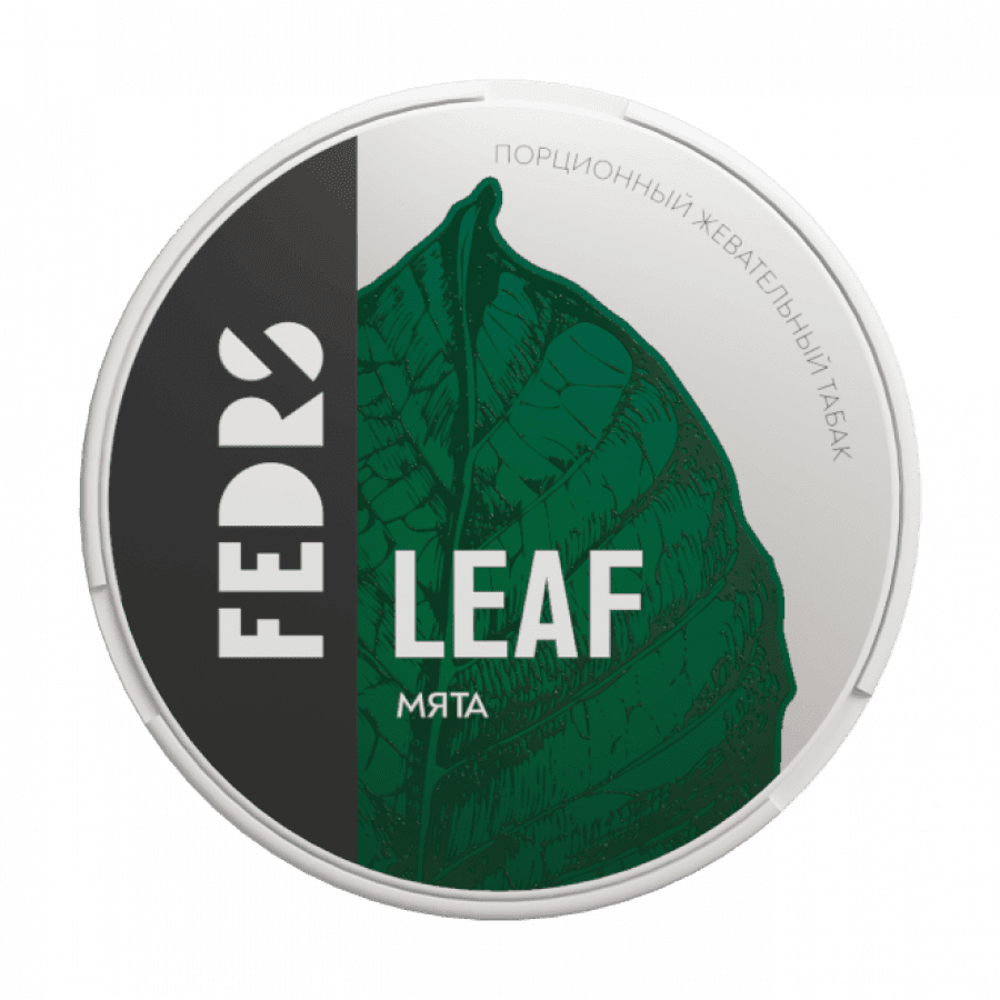 Фото и внешний вид — Табак FEDRS LEAF - Мята (12г)