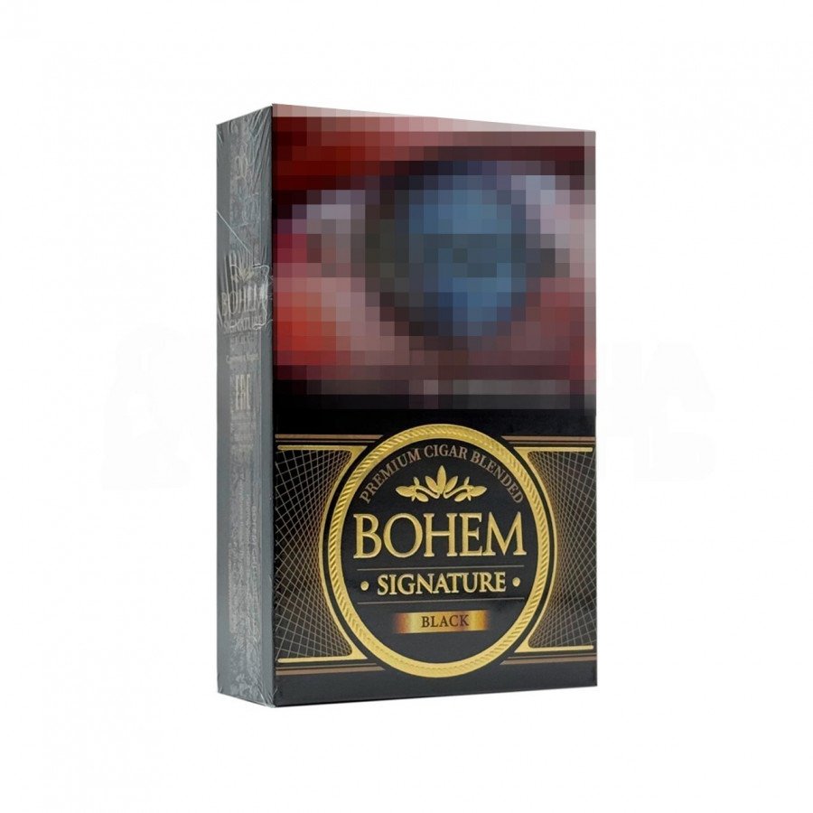 Фото и внешний вид — Сигареты BOHEM SIGNATURE BLACK