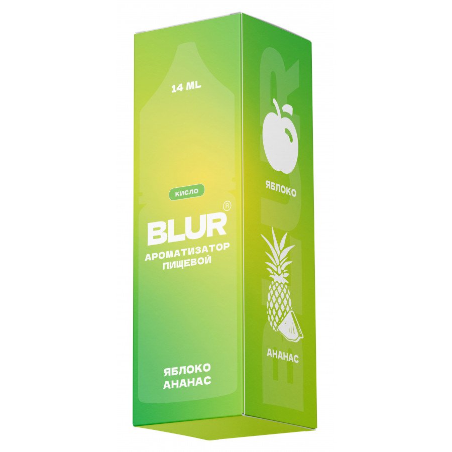 Фото и внешний вид — Конструктор BLUR - Яблоко Ананас 30мл 0мг