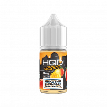 Жидкость HQD ORIGINAL SALT - Mango (Манго) 30мл strong