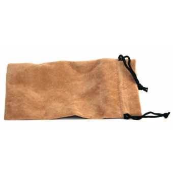 Кисет для трубки светло-коричневый 18*9,5см