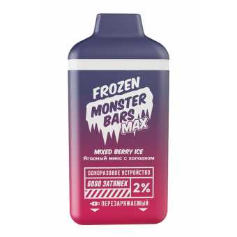 FROZEN MONSTER BARS MAX - Ягодный микс с холодком