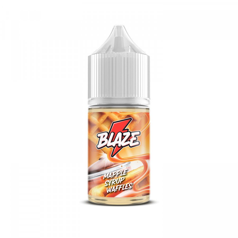 Фото и внешний вид — Жидкость BLAZE SALT - Mapple Syrup Waffles (Вафли с кленовым сиропом) 30мл 20мг