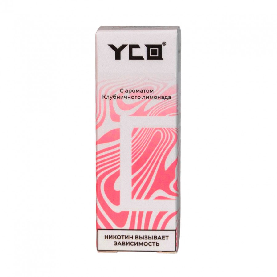 Фото и внешний вид — Жидкость YCO - Клубничный лимонад 30мл 0мг