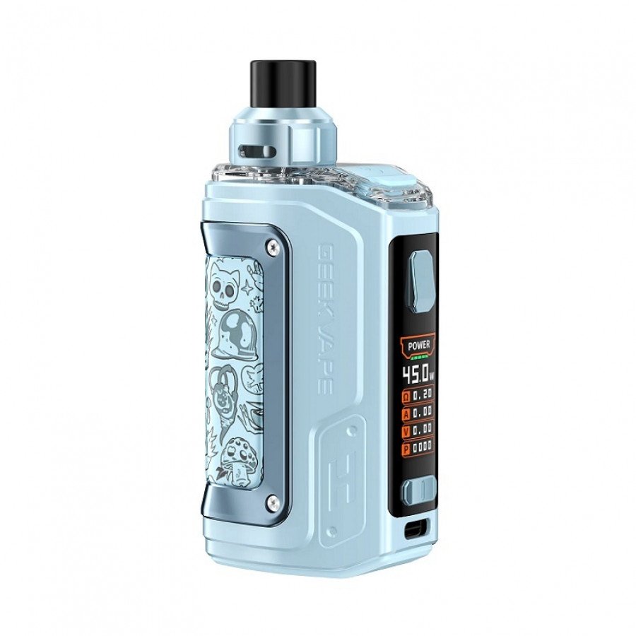 Фото и внешний вид — Набор AEGIS HERO 2 (H45) - Grayish Blue (1400мАч, 4мл, 45Вт)