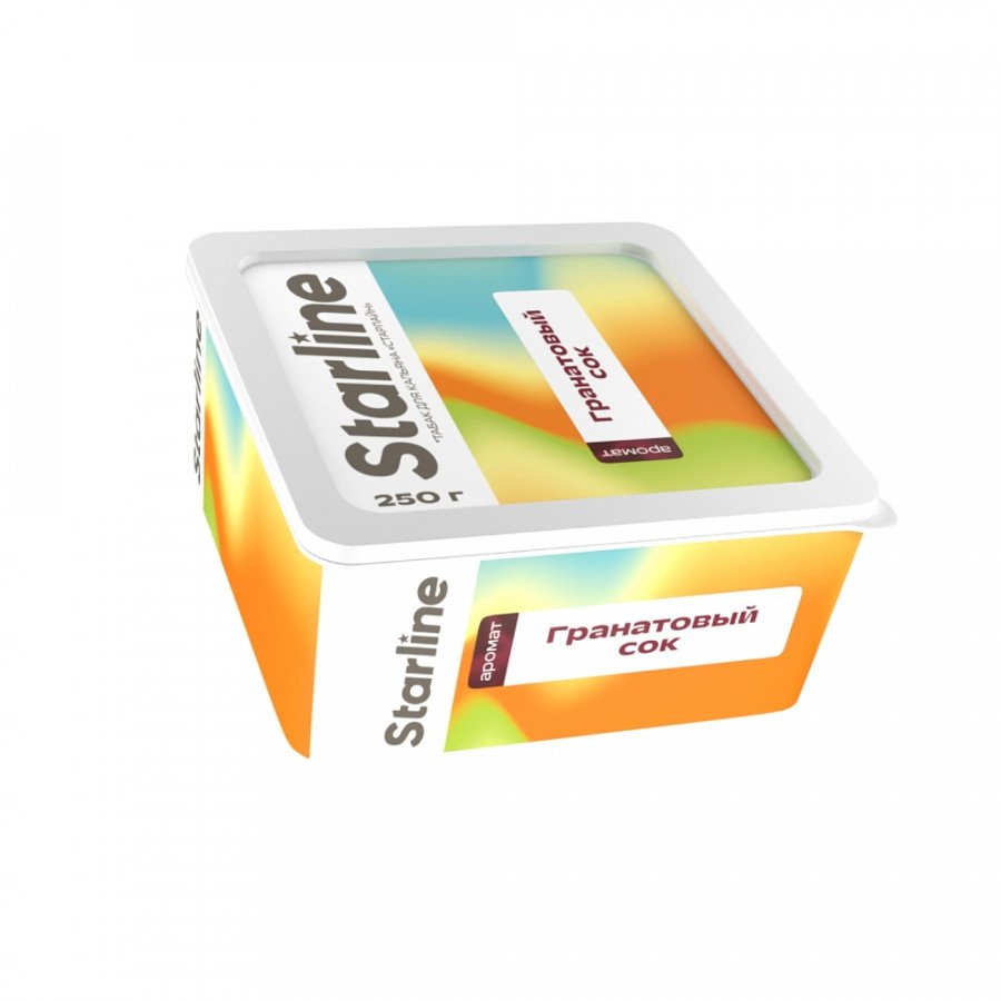 Фото и внешний вид — Табак для кальяна Старлайн (Гранатовый сок), 250 г