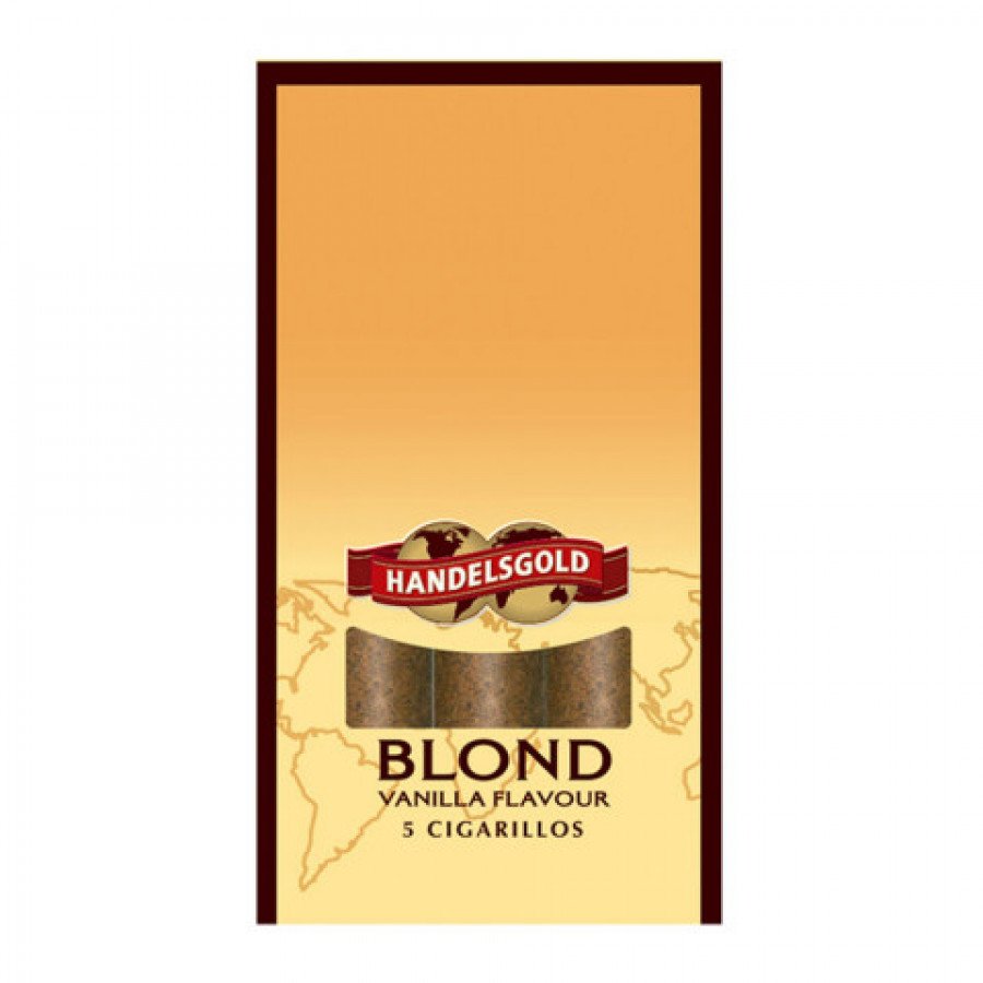 Фото и внешний вид — Сигариллы HANDELSGOLD - Blond (Ваниль) 5шт