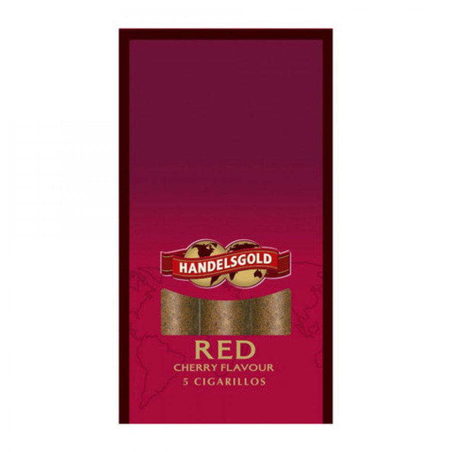 Фото и внешний вид — Сигариллы HANDELSGOLD - Red (Вишня) 5шт