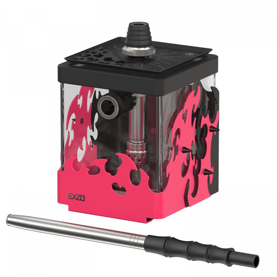 Фото и внешний вид — Кальян ALPHA HOOKAH SMART - Exzo Triabal (Rose)
