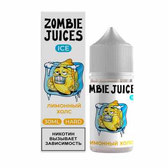 Жидкость ZOMBIE JUICES ICE SALT - Лимонный Холс 30мл strong