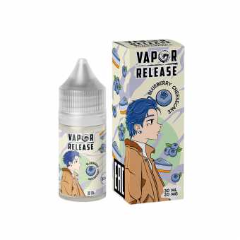 Жидкость VAPOR RELEASE SALT - Bluenerry Cheesecake (Черничный Чизкейк) 30мл 20мг