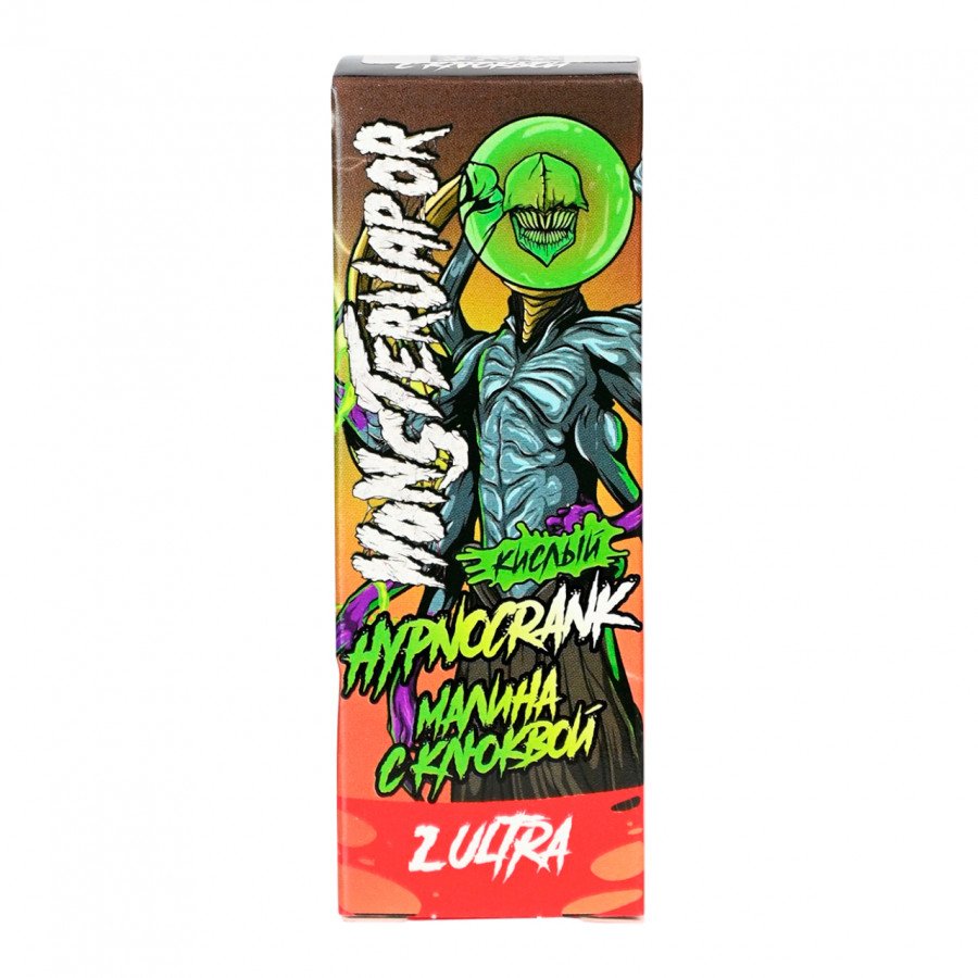 Фото и внешний вид — Жидкость MONSTERVAPOR SALT - Hypnocrank (Малина с клюквой) 30мл strong