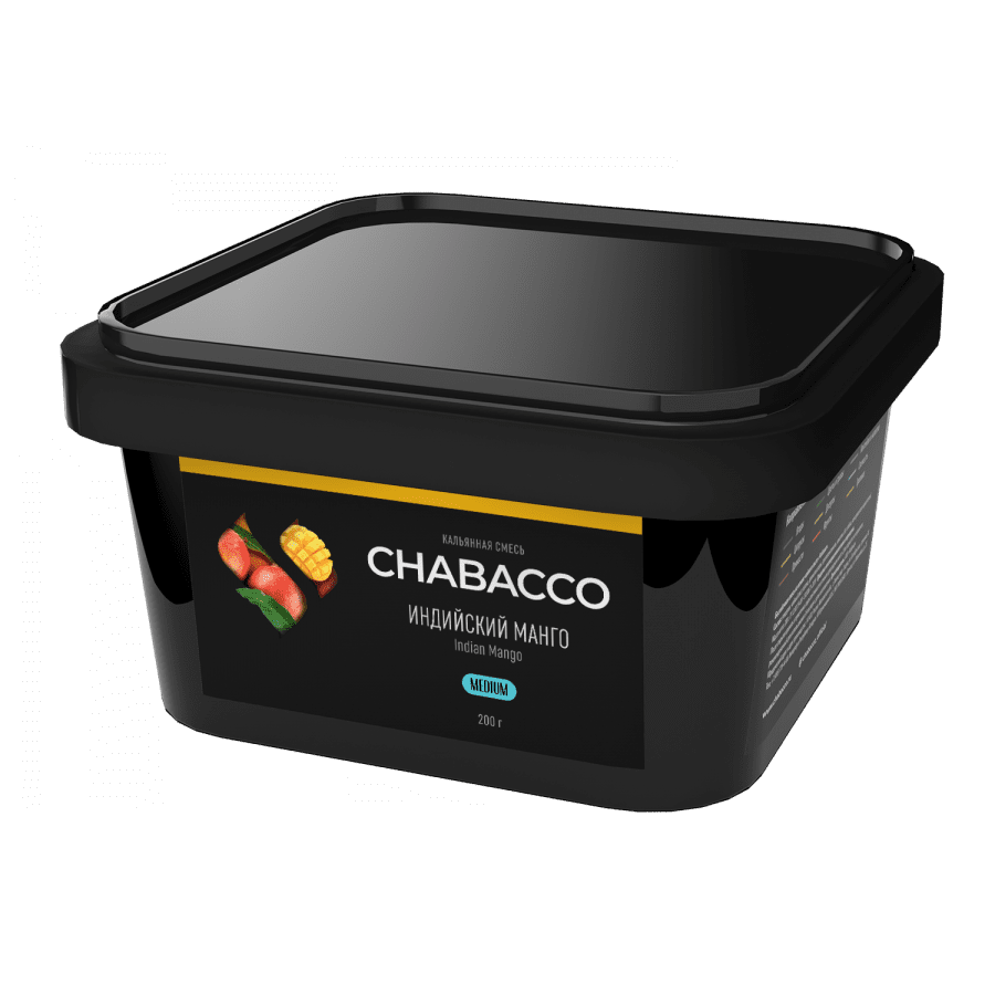 Фото и внешний вид — Смесь для кальяна Chabacco 200г medium - Indian Mango (Индийский Манго)
