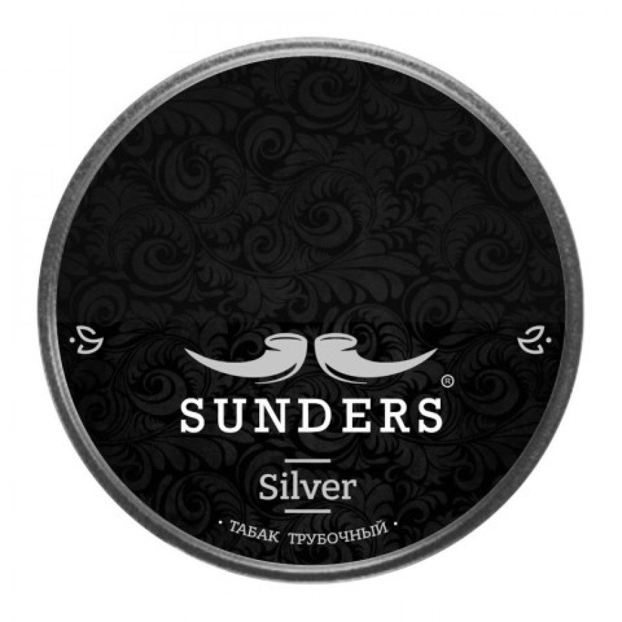 Фото и внешний вид — Трубочный табак SUNDERS - Silver 25гр