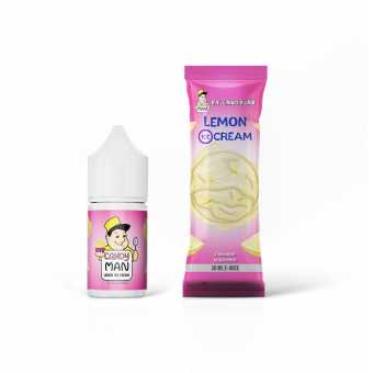 Жидкость CANDYMAN SALT - Lemon Ice Cream (Лимонное мороженое) 30мл 20мг