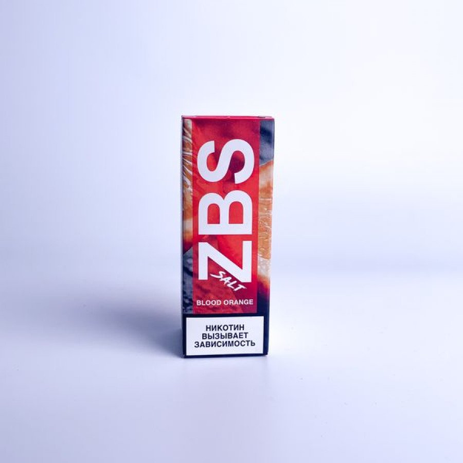 Фото и внешний вид — Жидкость ZBS SALT - Blood Orange (Красный апельсин) 30мл strong