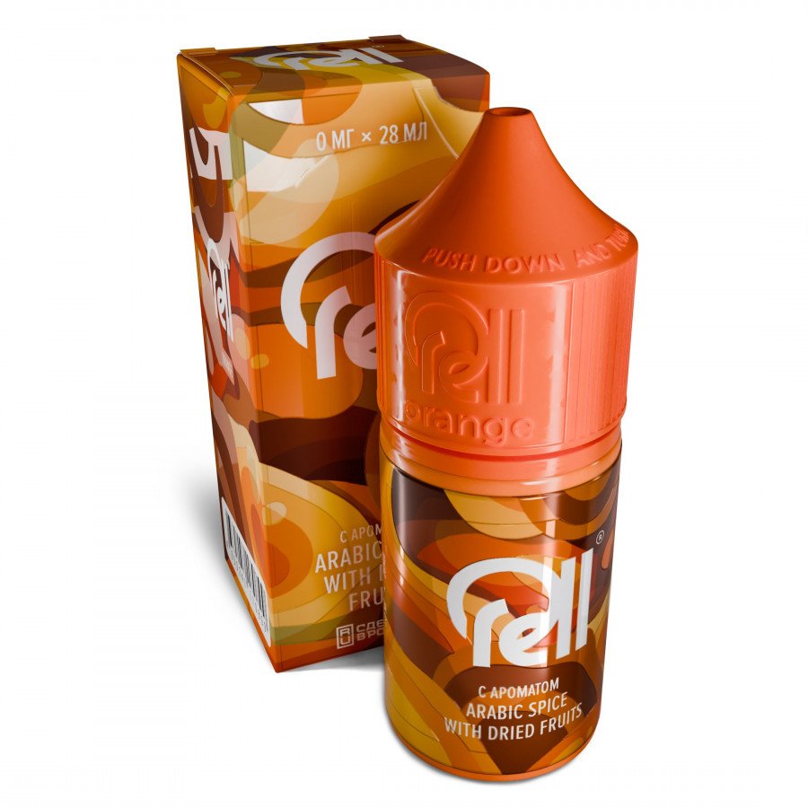 Фото и внешний вид — Жидкость RELL ORANGE SALT - Arabic Spice with Dried Fruits (Сухофрукты со специями) 28мл 0мг