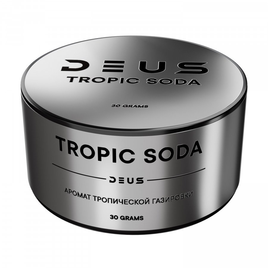 Фото и внешний вид — Табак для кальяна DEUS 30г - Tropic Soda (Тропическая содовая)