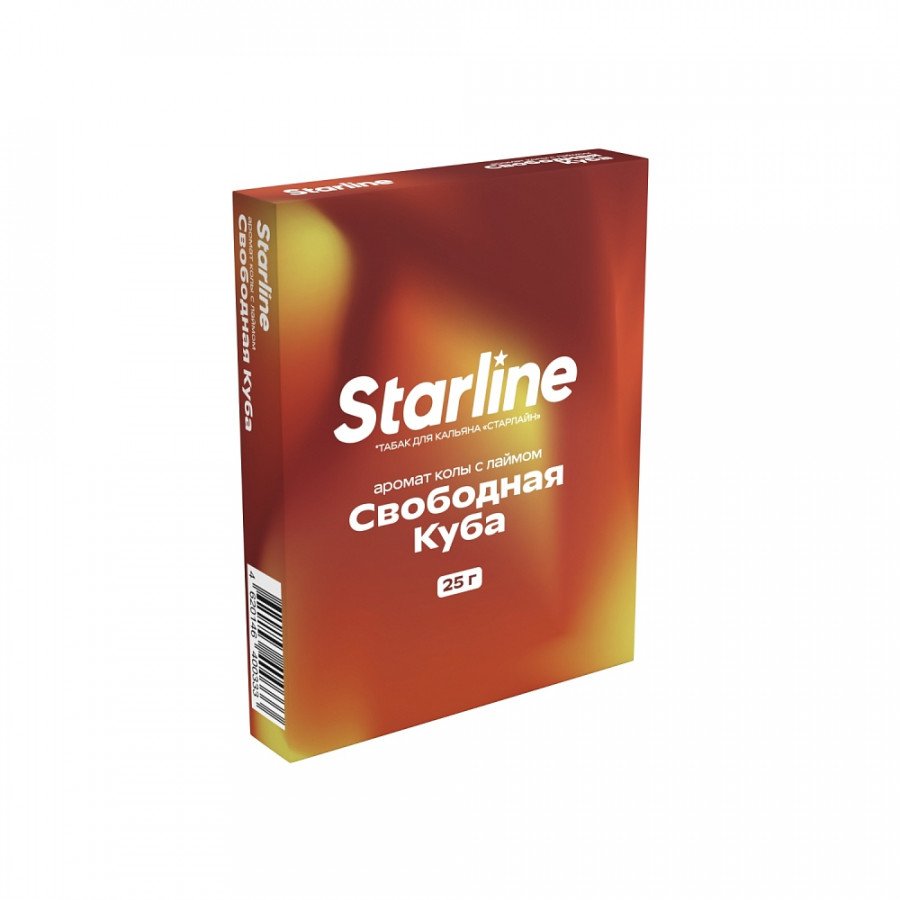 Фото и внешний вид — Табак для кальяна Старлайн (Свободная куба), 25 г