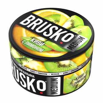 Смесь для кальяна BRUSKO 250г - Киви с лимоном