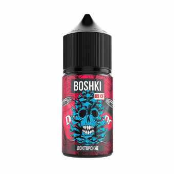 Жидкость BOSHKI ON ICE SALT - Докторские (Морозный хвойный доктор пеппер) 30мл 20мг
