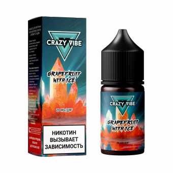 Жидкость CRAZY VIBE SALT - Grapefruit Ice (Грейпфрут со льдом) 30мл 20мг