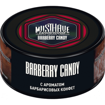 Табак для кальяна MUST HAVE 25гр - Barberry Candy (с ароматом Барбарисовых конфет)