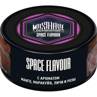 Табак для кальяна MUST HAVE 25гр - Space Flavour (с ароматом Манго, Маракуйя,Личи и Розы)