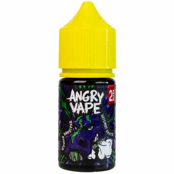Жидкость ANGRY VAPE SALT - Бегемот Брутто (Черный Виноград) 30мл strong