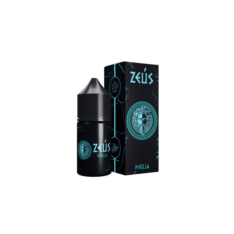Фото и внешний вид — Жидкость ZEUS BLACK SALT - Philia (Голубика с Мятой) 30мл 20мг