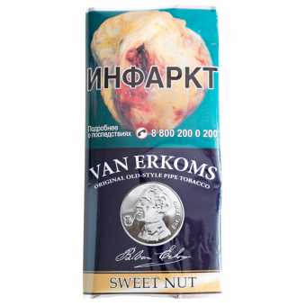 Трубочный табак VAN ERKOMS 40г - Sweet Nut (Орех)