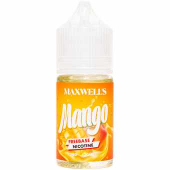 Жидкость MAXWELLS FREEBASE - Mango (Манго) 30мл 12мг