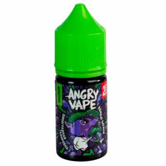 Жидкость ANGRY VAPE SALT - Вомбат Батяня (Виноградная Газировка) 30мл strong