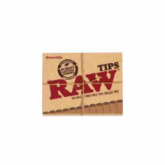 Фильтры сигаретные RAW Tips 18*6мм (21шт)