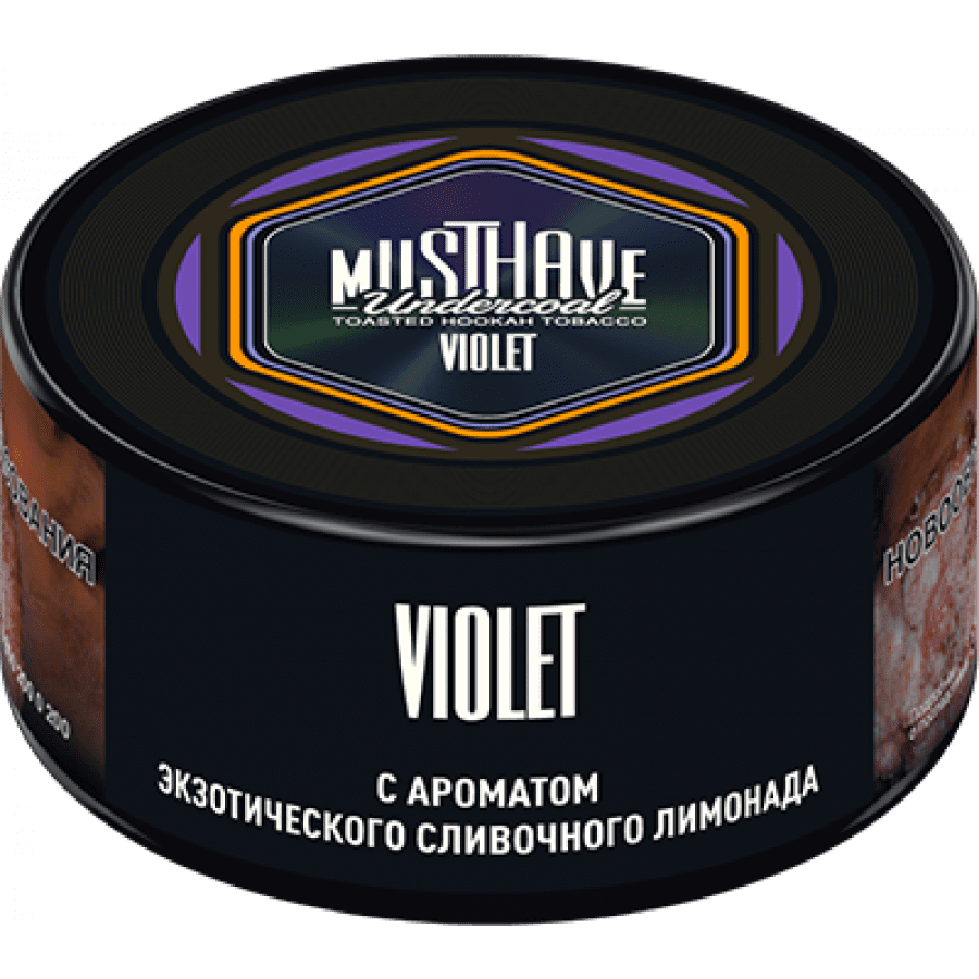 Фото и внешний вид — Табак для кальяна MUST HAVE 25гр - Violet (с ароматом Экзотического сливочного лимонада)