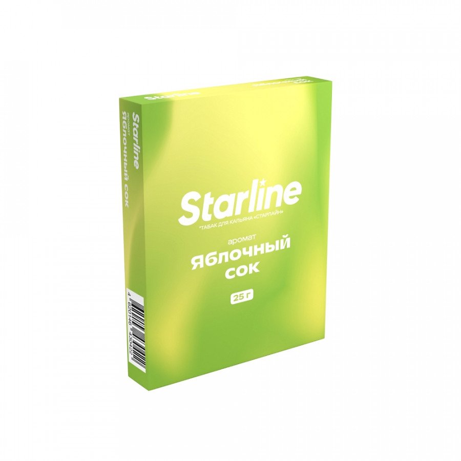Фото и внешний вид — Табак для кальяна Старлайн (Яблочный сок), 25 г