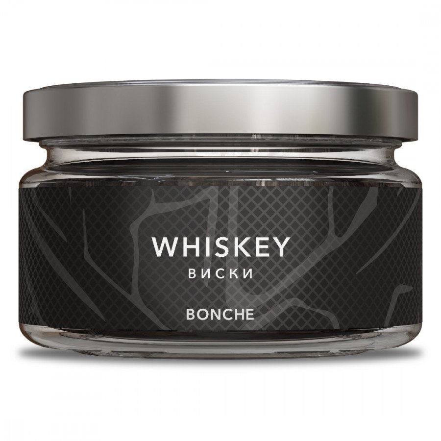 Фото и внешний вид — Табак для кальяна BONCHE 120г - Whiskey (Виски)