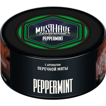 Табак для кальяна MUST HAVE 125гр - Peppermint (с ароматом Перечной мяты) 
