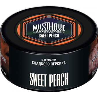 Табак для кальяна MUST HAVE 125гр - Sweet Peach (с ароматом Сладкого Персика) 