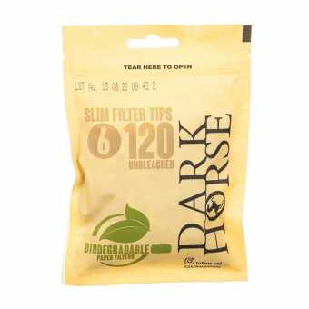 Фильтры сигаретные Dark Horse Slim Bio 6мм (120шт) 
