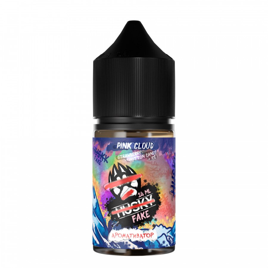 Фото и внешний вид — Конструктор HUSKY IMPORT - Pink Cloud (Клубника Сладкая Вата Лед) 30мл 0мг