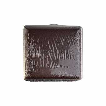 Портсигар OPHONE PZ-15 на 20сиг (мет. зажимы) BRN/9