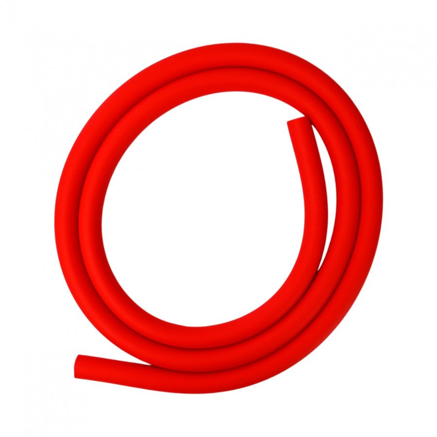 Фото и внешний вид — Шланг для кальяна Красный (soft touch 1,5м)